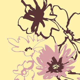 30 Sketched Floral designs selection...
